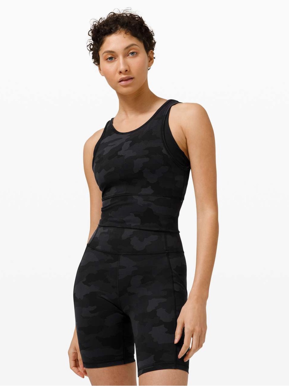 lululemon athletica Black camo set